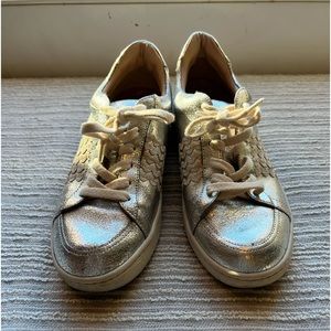 LOEFFLER RANDALL - Silver sneakers Sz 8